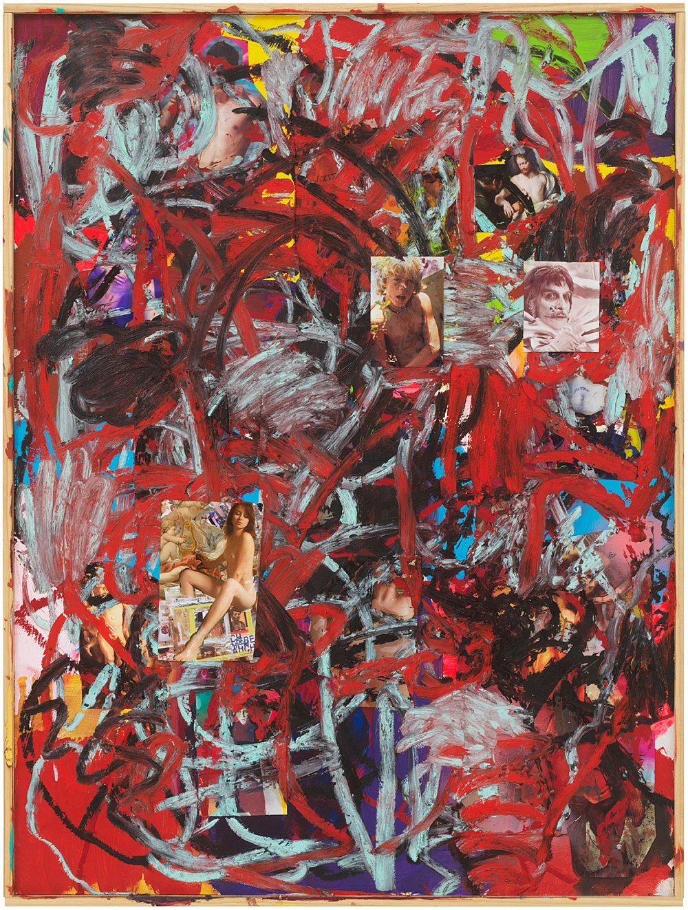 Collage Paintings, Gesture Paintings — Richard Hawkins — Exhibitions — Galerie Buchholz — Image 20