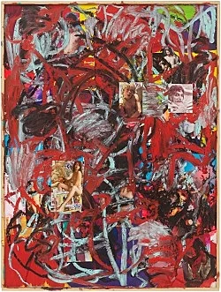 Collage Paintings, Gesture Paintings — Richard Hawkins — Exhibitions — Galerie Buchholz — Image 43