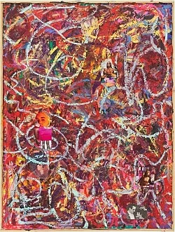 Collage Paintings, Gesture Paintings — Richard Hawkins — Exhibitions — Galerie Buchholz — Image 46