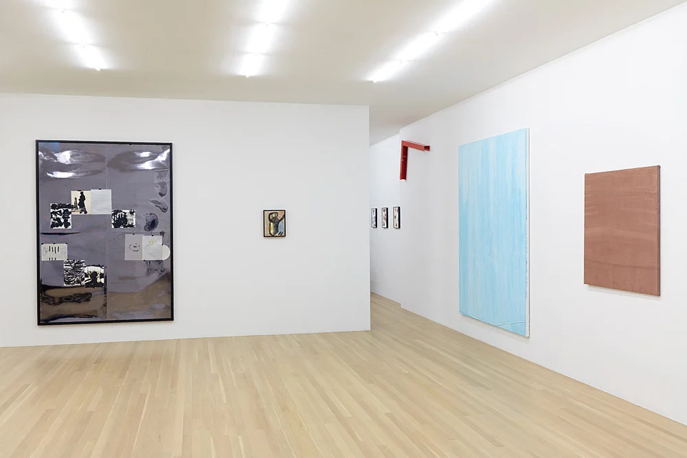 Hölle — Lutz Bacher Caleb Considine Vincent Fecteau Rainald Goetz Sergej Jensen Jutta Koether Michael Krebber Monica Majoli... — Exhibitions — Galerie Buchholz — Image 00