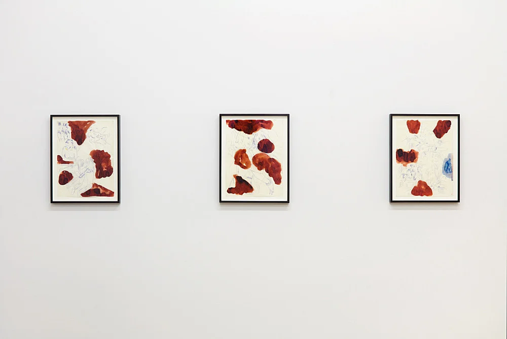 Hölle — Lutz Bacher Caleb Considine Vincent Fecteau Rainald Goetz Sergej Jensen Jutta Koether Michael Krebber Monica Majoli... — Exhibitions — Galerie Buchholz — Image 00