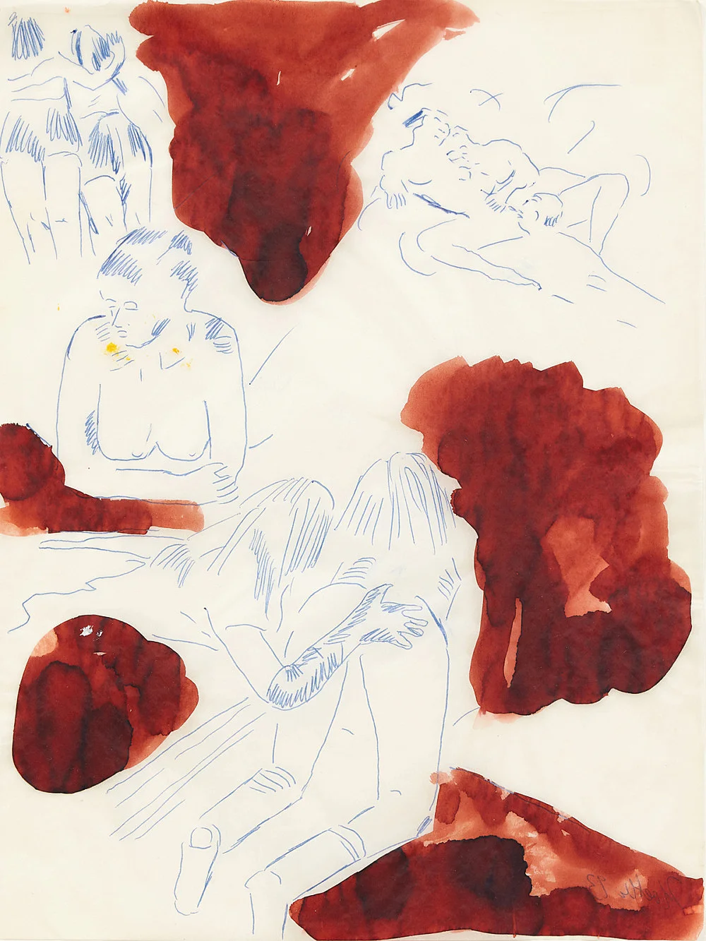 Hölle — Lutz Bacher Caleb Considine Vincent Fecteau Rainald Goetz Sergej Jensen Jutta Koether Michael Krebber Monica Majoli... — Exhibitions — Galerie Buchholz — Image 00