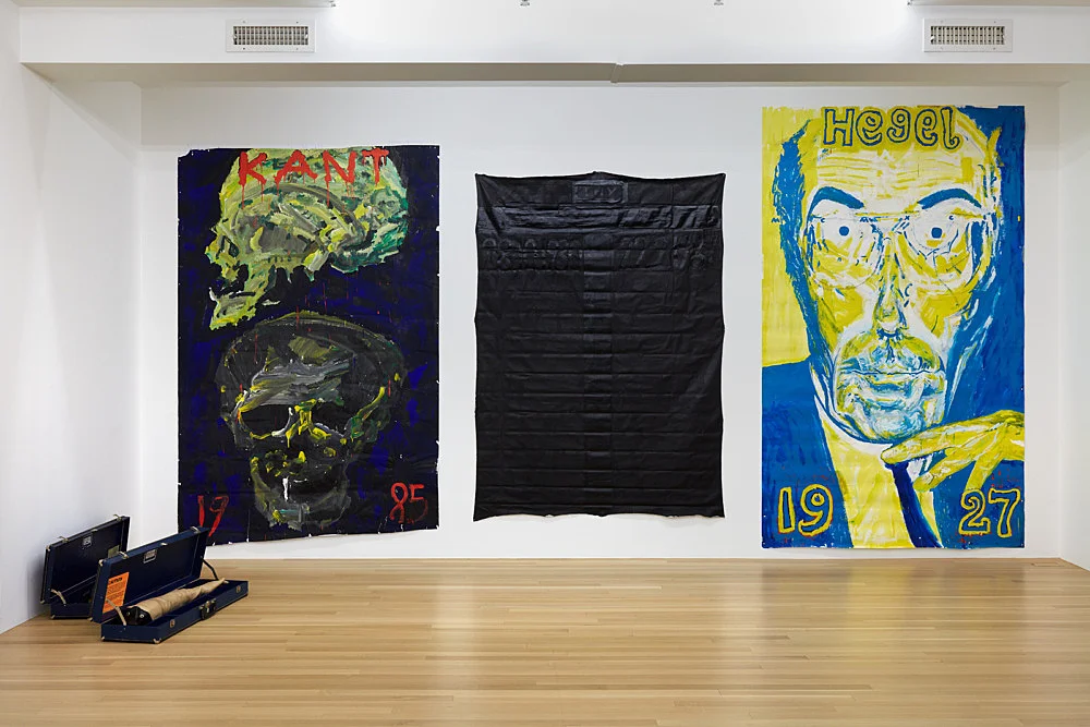 Hölle — Lutz Bacher Caleb Considine Vincent Fecteau Rainald Goetz Sergej Jensen Jutta Koether Michael Krebber Monica Majoli... — Exhibitions — Galerie Buchholz — Image 00