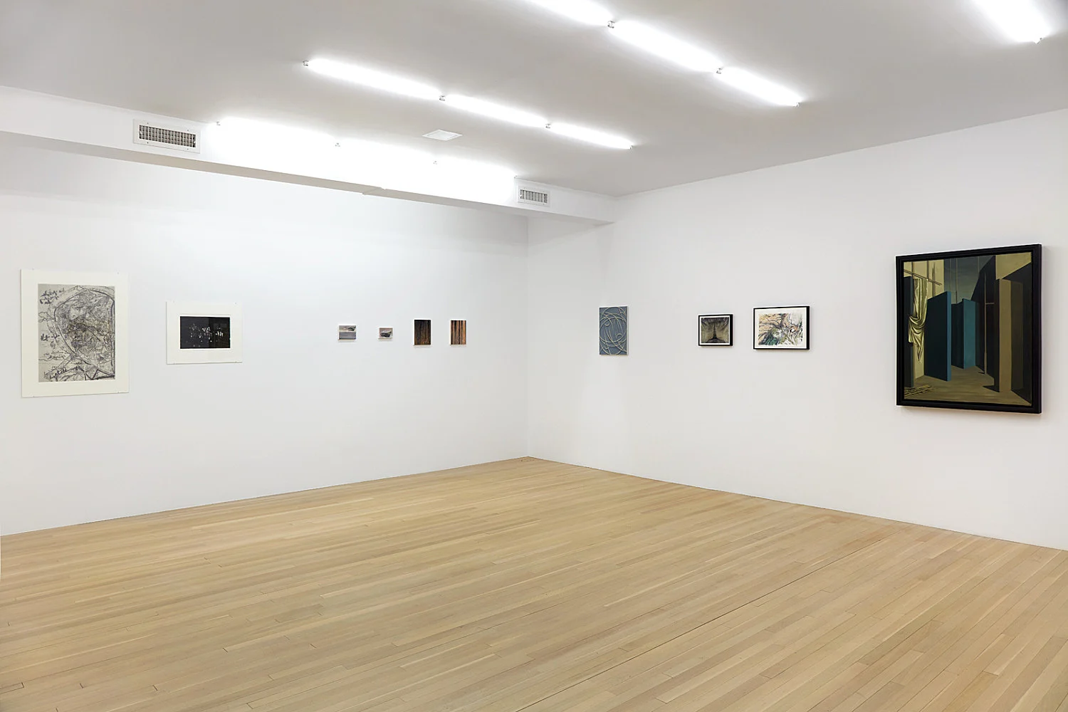 Vista View an exhibition curated by Caleb Considine — Tomma Abts, Ginny Bishton, Whitney Claflin, Carlfriedrich Claus, Ralston Crawford, Norman Lewis, Agnes Martin, Mohammad... — Exhibitions — Galerie Buchholz — Image 22