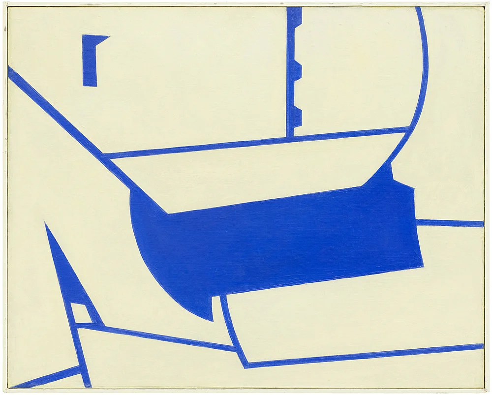 Vista View an exhibition curated by Caleb Considine — Tomma Abts, Ginny Bishton, Whitney Claflin, Carlfriedrich Claus, Ralston Crawford, Norman Lewis, Agnes Martin, Mohammad... — Exhibitions — Galerie Buchholz — Image 00