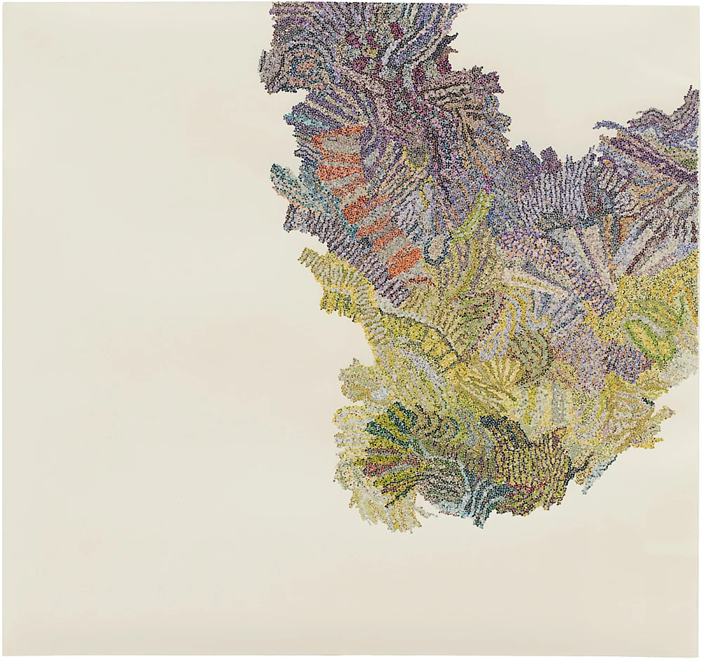 Vista View an exhibition curated by Caleb Considine — Tomma Abts, Ginny Bishton, Whitney Claflin, Carlfriedrich Claus, Ralston Crawford, Norman Lewis, Agnes Martin, Mohammad... — Exhibitions — Galerie Buchholz — Image 00