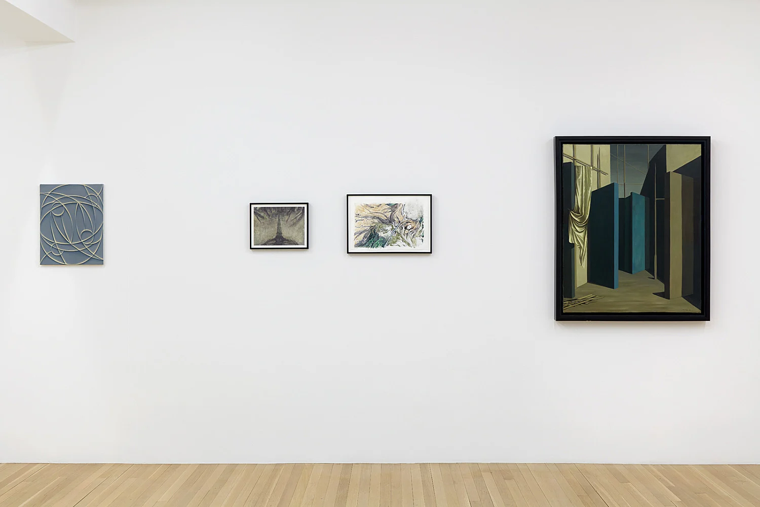 Vista View an exhibition curated by Caleb Considine — Tomma Abts, Ginny Bishton, Whitney Claflin, Carlfriedrich Claus, Ralston Crawford, Norman Lewis, Agnes Martin, Mohammad... — Exhibitions — Galerie Buchholz — Image 23