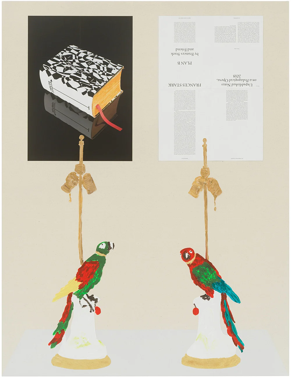 lonely and abandoned on the market place — Frances Stark — Exhibitions — Galerie Buchholz — Image 06