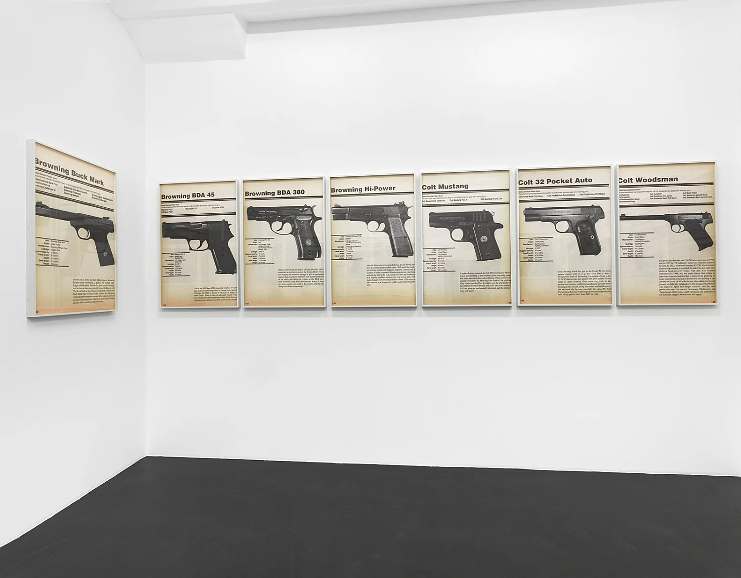 FIREARMS — Lutz Bacher — Exhibitions — Galerie Buchholz — Image 09