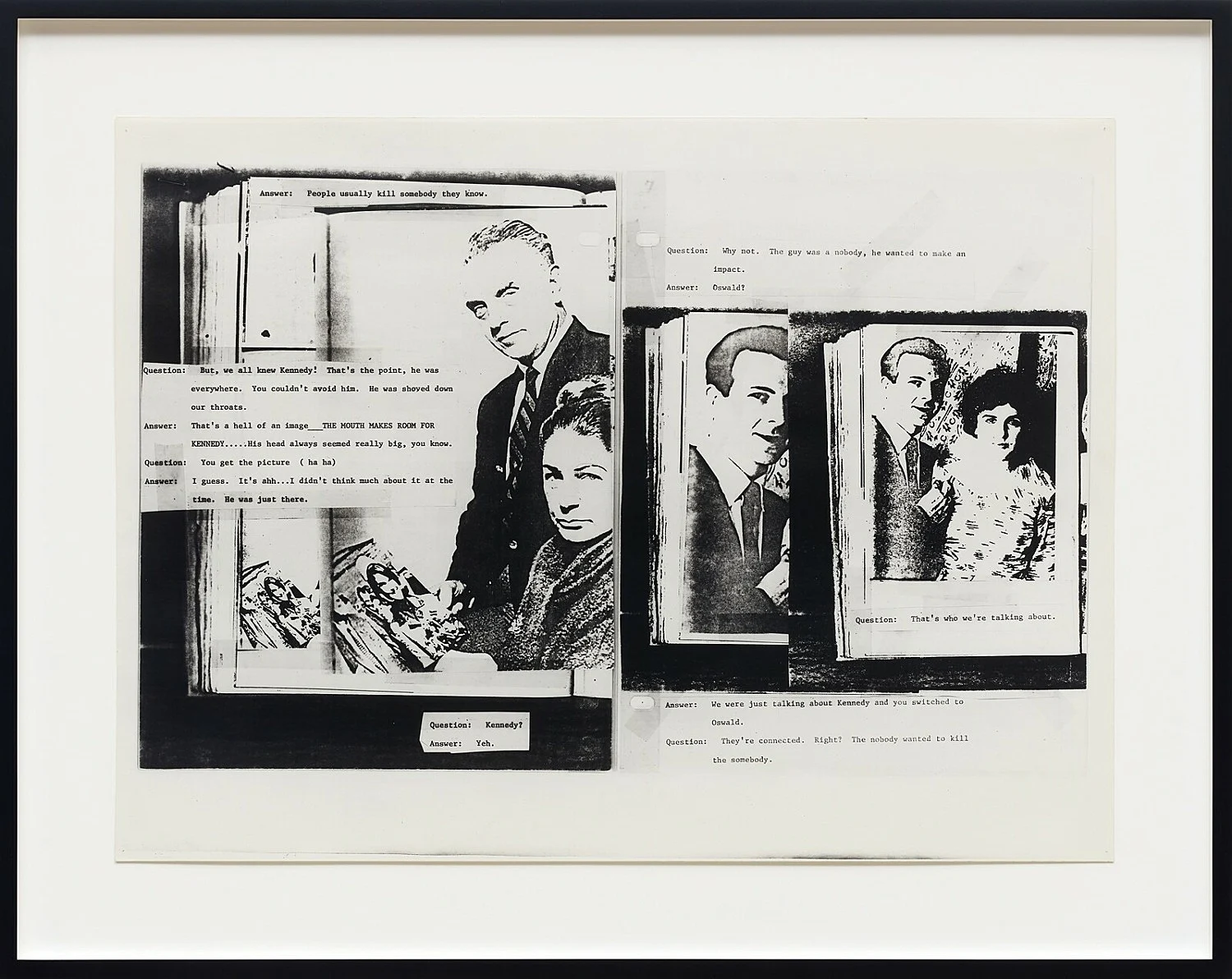 The Lee Harvey Oswald Interview — Lutz Bacher — Exhibitions — Galerie Buchholz — Image 22