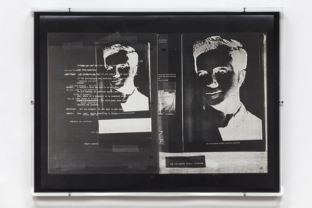 The Lee Harvey Oswald Interview — Lutz Bacher — Exhibitions — Galerie Buchholz — Image 00