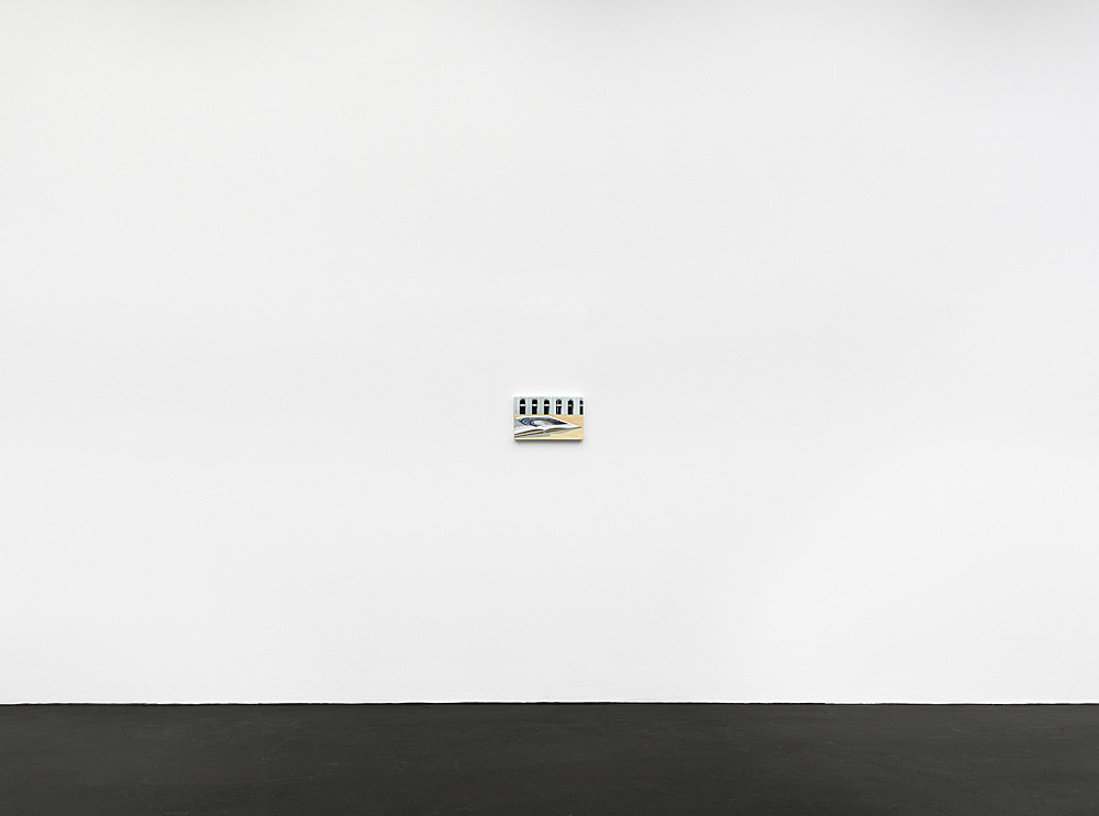 Caleb Considine – "Water Cycle", 2021 oil on canvas 20.5 x 33 cm installation view Galerie Buchholz, Köln 2021