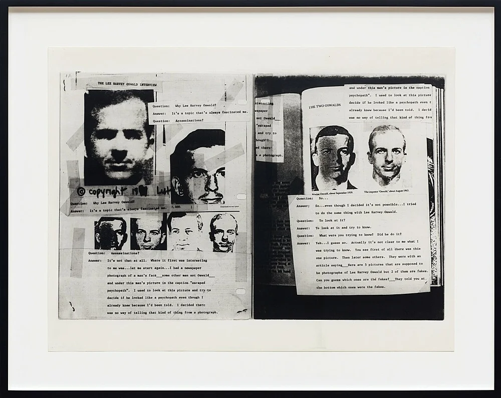 TheLeeHarveyOswaldInterview — Lutz Bacher — Exhibitions — Galerie Buchholz — Image 00