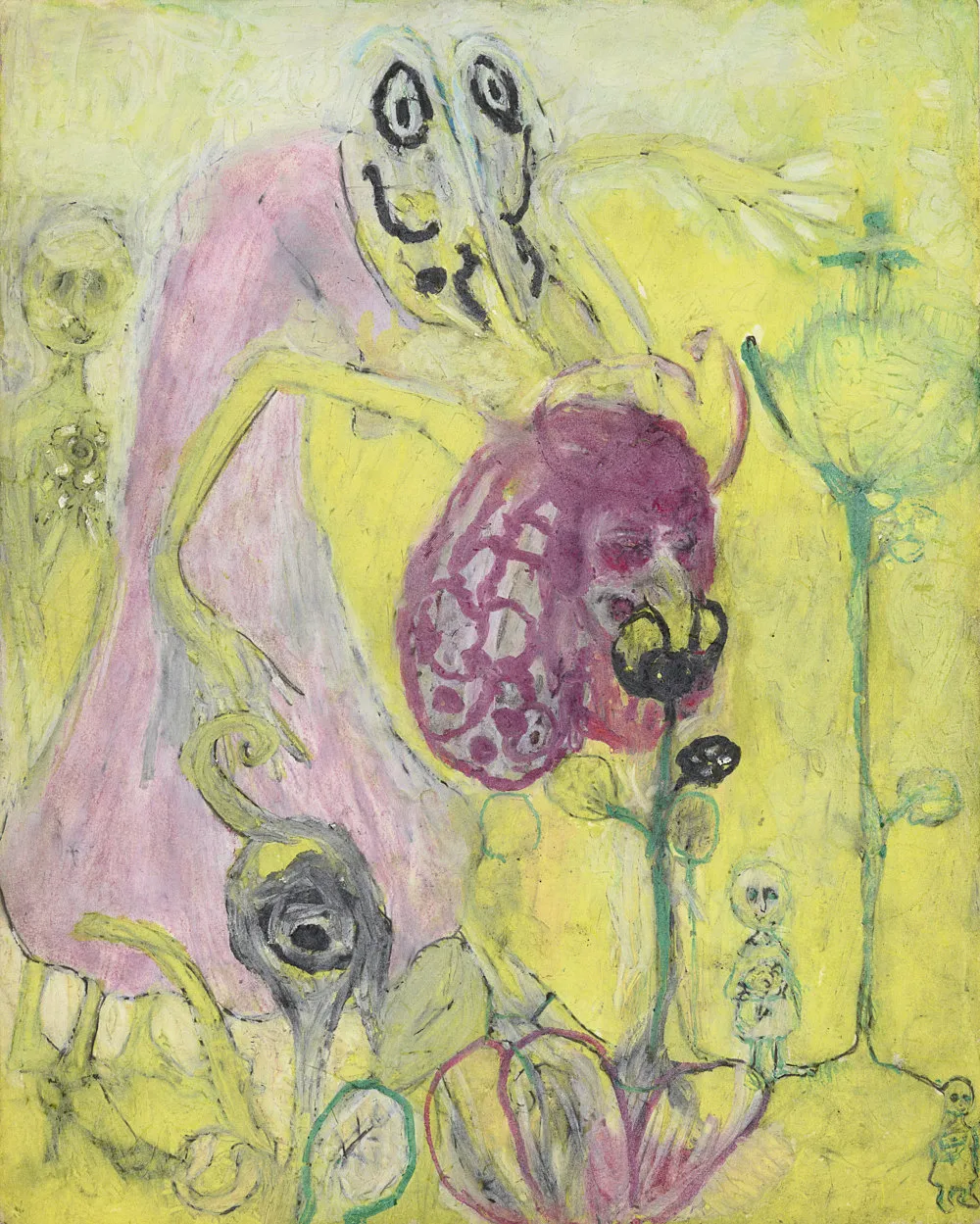 Bells — Lutz Bacher, Alvin Baltrop, Romare Bearden, Matt Browning, Charles Burchfield, Caleb Considine, Michaela Eichwald,... — Exhibitions — Galerie Buchholz — Image 00