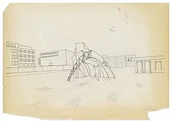 Zeichnung Plan Collage 1965-2018 — Isa Genzken — Exhibitions — Galerie Buchholz — Image 168