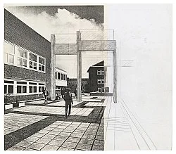 Zeichnung Plan Collage 1965-2018 — Isa Genzken — Exhibitions — Galerie Buchholz — Image 183