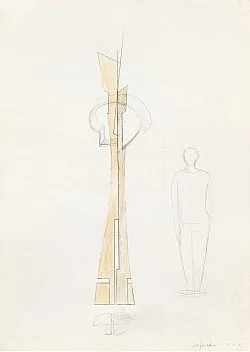 Zeichnung Plan Collage 1965-2018 — Isa Genzken — Exhibitions — Galerie Buchholz — Image 199