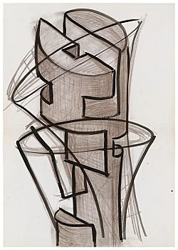 Zeichnung Plan Collage 1965-2018 — Isa Genzken — Exhibitions — Galerie Buchholz — Image 209