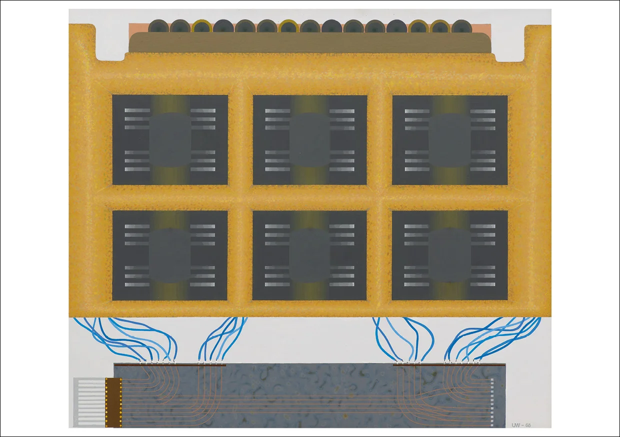 Visionary Machineries — Ulla Wiggen — Exhibitions — Galerie Buchholz — Image 01