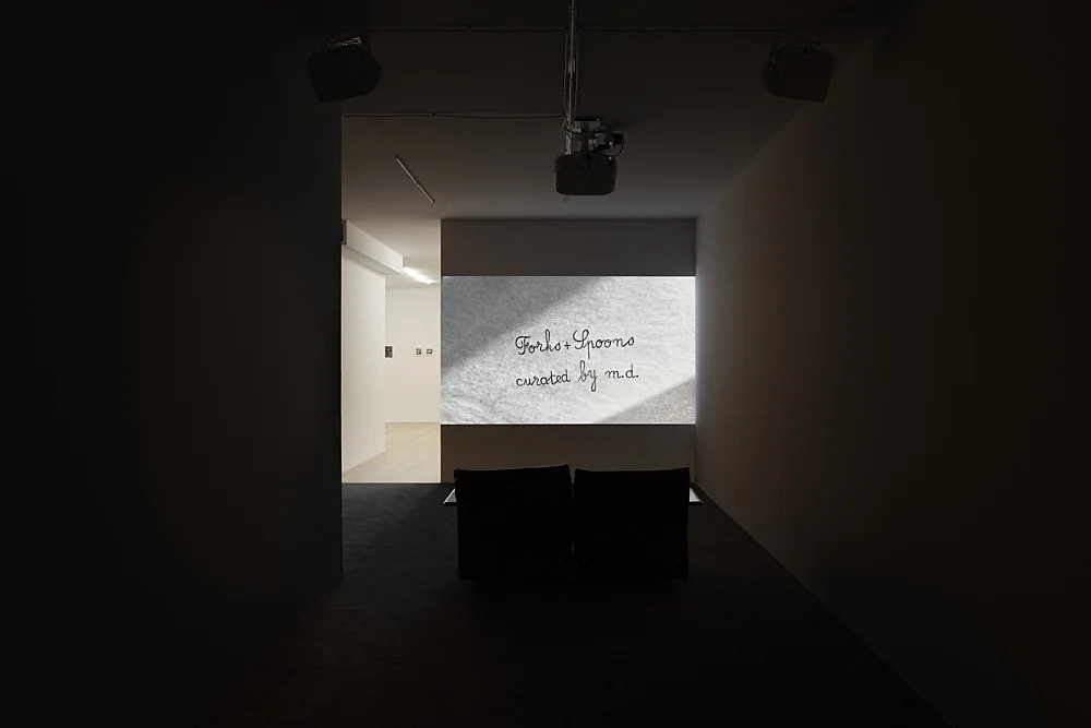 Forks amp Spoons, curated by m.d. — Moyra Davey Justine Kurland Shala Miller Alix Cléo Roubaud Carla Williams Francesca Woodman — Exhibitions — Galerie Buchholz — Image 00