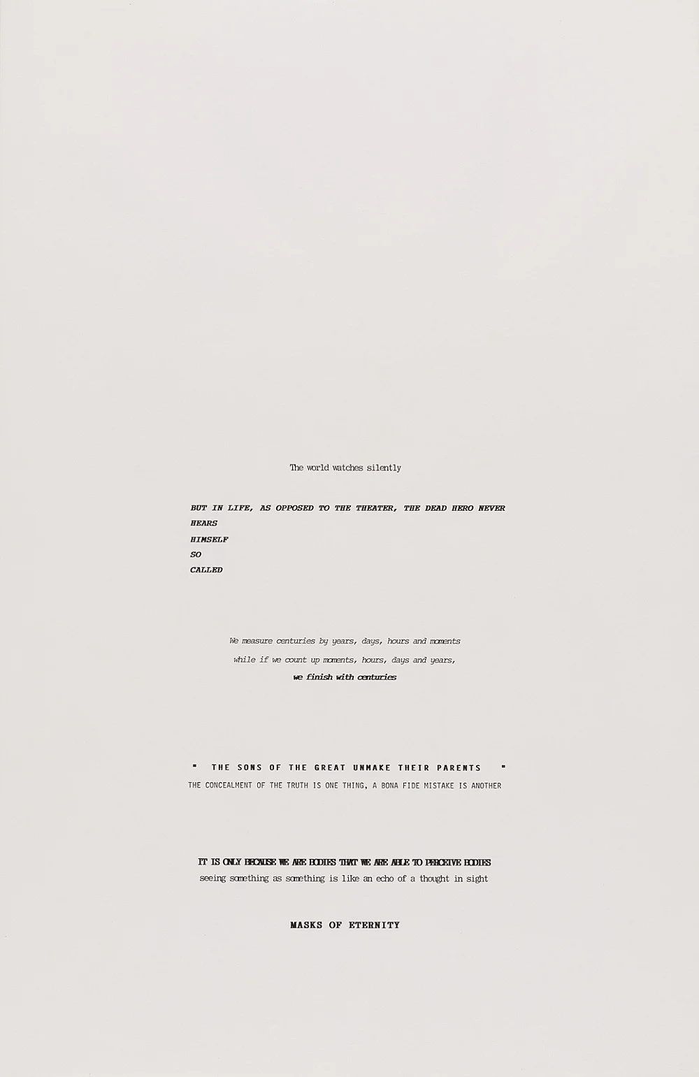 Jack Goldstein Galerie Buchholz New York 2024 — Jack Goldstein — Exhibitions — Galerie Buchholz — Image 68