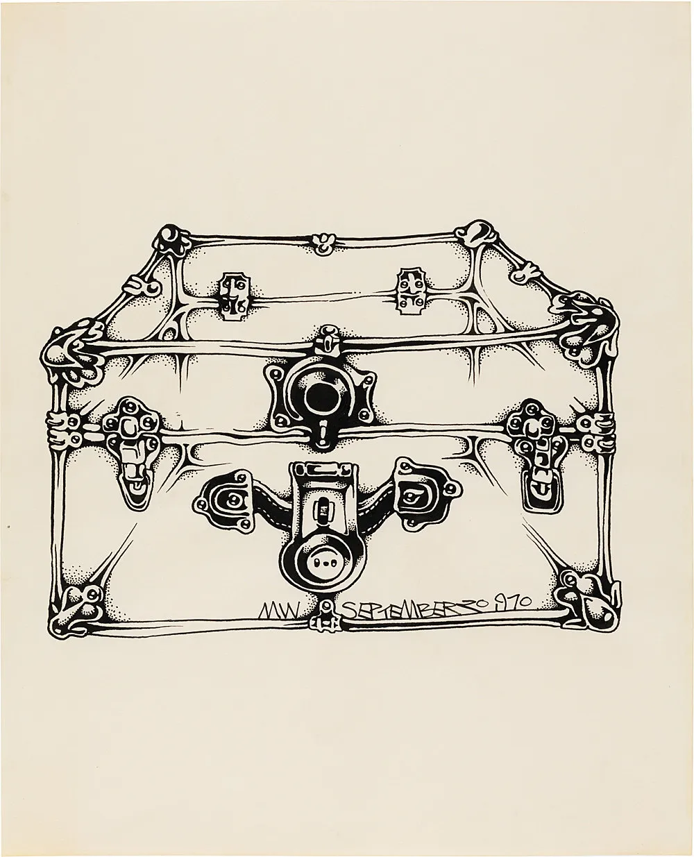 WorksonPaper — Martin Wong — Exhibitions — Galerie Buchholz — Image 21