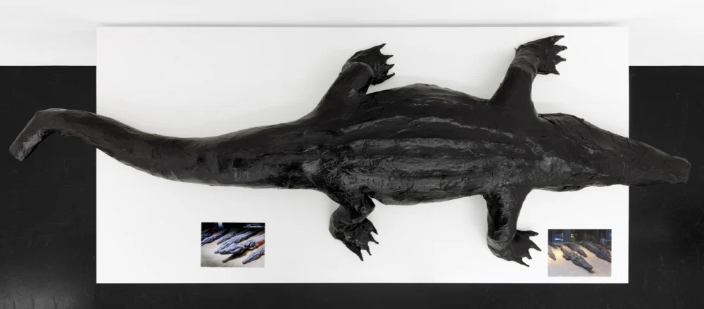Food chain incl. prehistoric animals — Henrik Olesen — Exhibitions — Galerie Buchholz — Image 00