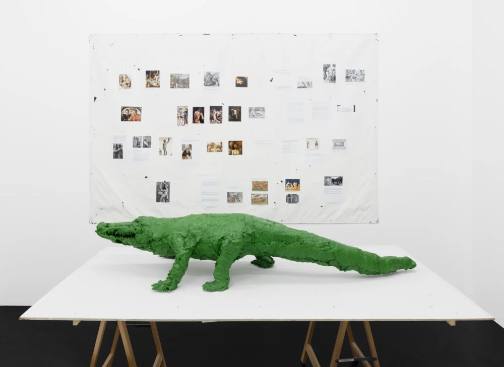 Food chain incl. prehistoric animals — Henrik Olesen — Exhibitions — Galerie Buchholz — Image 00