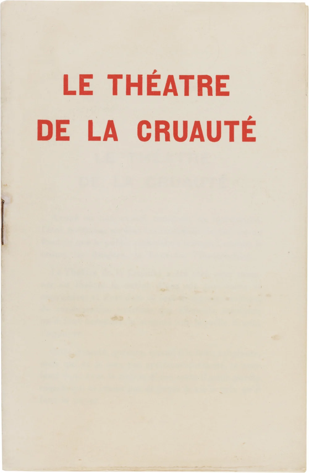 Antonin Artaud - Balthus - Christophstraße 2025 — Antonin Artaud Balthus — Exhibitions — Galerie Buchholz — Image 30