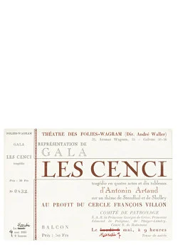 Antonin Artaud - Balthus - Christophstraße 2025 — Antonin Artaud Balthus — Exhibitions — Galerie Buchholz — Image 52